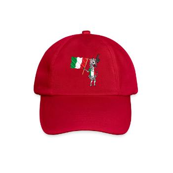 Italiens Zebra - Casquette classique - rouge classique - Devant
