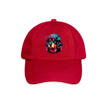 Chien - Casquette classique - rouge classique - Devant