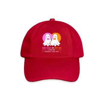 Halloween Gender Reveal - Baseball Cap - classic red - Front