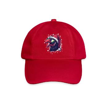 Harpie oiseau Noël drôle d’aigle - Casquette classique - rouge classique - Devant