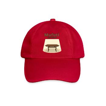 Mufuti Original: DDR Tisch im Spotlight - Baseballkappe - klassisch Rot - Vorne