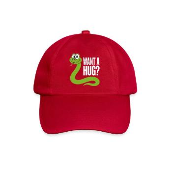Dessin animé Câlin-moi Serpent - Casquette classique - rouge classique - Devant