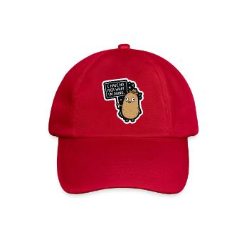 Ich habe keine Ahnung, was ich tue – Verwirrte Kar - Baseballkappe - klassisch Rot - Vorne