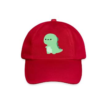 T-rex Rexy - Baseballkappe - klassisch Rot - Vorne