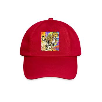 Gepard - Baseballkappe - klassisch Rot - Vorne