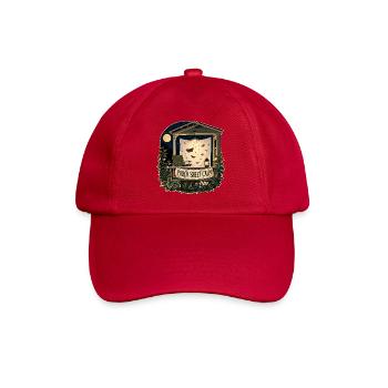 PORCH SHEET CALM - Baseball Cap - classic red - Front