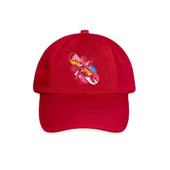 Graphismes de snowboard - Casquette classique - rouge classique - Devant