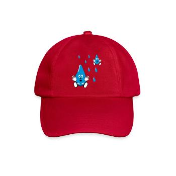 Little Water Drop Friends - Baseball Cap - classic red - Front