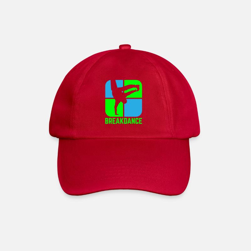 Breakdance B-Boy Streetdance Design Hip Hop Danse - Casquette classique - rouge classique