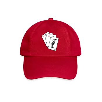 Grim Reaper Cards - Baseball Cap - classic red - Front