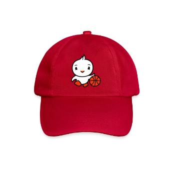 oiseau basket-ball jouer amusant ballon sports dribble - Casquette classique - rouge classique - Devant