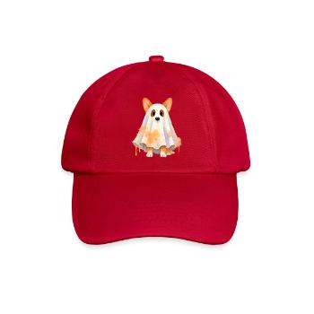 Hund Geist Aquarell - Baseballkappe - klassisch Rot - Vorne