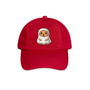 Biber Halloween Geist - Baseballkappe - klassisch Rot - Vorne