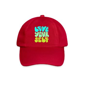 Citation positive pour l’amour de soi : Conception - Casquette classique - rouge classique - Devant
