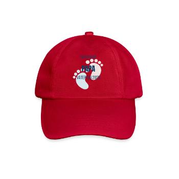 Werdender Papa 2026 Vatertag Ankündigung - Baseballkappe - klassisch Rot - Vorne