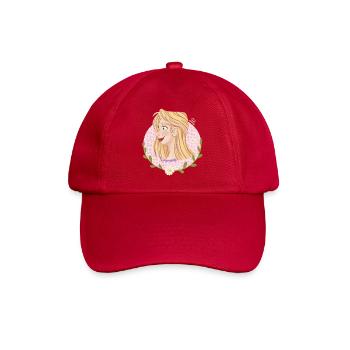Portrait de fleurs pastel - Casquette classique - rouge classique - Devant