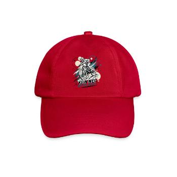 Kein Weg Ist Zu Steil - Baseballkappe - klassisch Rot - Vorne