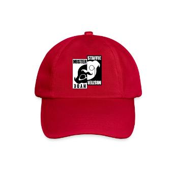 Mister Staffie Mister Hyde - 030 - Baseball Cap - classic red - Front