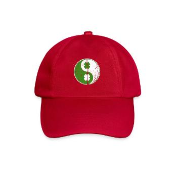 Yin Yang Shamrocks Symbole chinois St. Patrick - Casquette classique - rouge classique - Devant