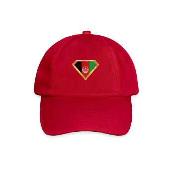 Superhero held herkunft flagge Afghanistan png - Baseballkappe - klassisch Rot - Vorne