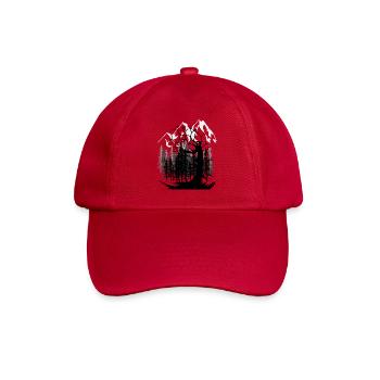 Natur Wildnis Gebirge Wild Wald Umwelt Naturschutz - Baseballkappe - klassisch Rot - Vorne
