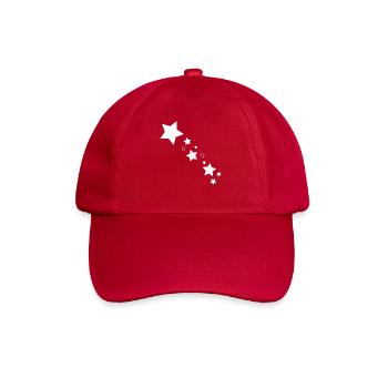 Stars Star Shooting Star - Baseball Cap - classic red - Front