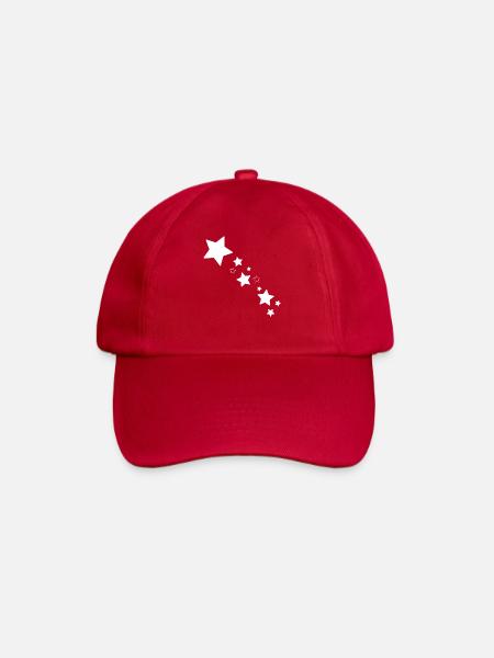 Stars Star Shooting Star - Baseball Cap - classic red
