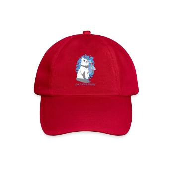 Cat and Fairy - Baseball Cap - classic red - Front