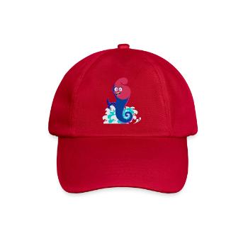 Surfy Spiral Spirit - Baseball Cap - classic red - Front