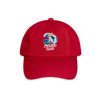 Cockatoo Squad Cooler Style Wellenreiten - Baseballkappe - klassisch Rot - Vorne