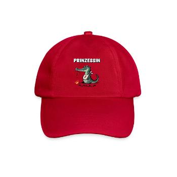 Carnaval Princesse Crocodile Drôle Cologne Alaaf - Casquette classique - rouge classique - Devant