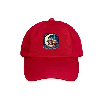 Tranquil Highland Cow - Perfect for Relaxation - Baseball Cap - classic red - Front
