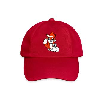 Fuchs Rotfuchs Weihnachtsmann Weihnachten Geschenk - Baseballkappe - klassisch Rot - Vorne