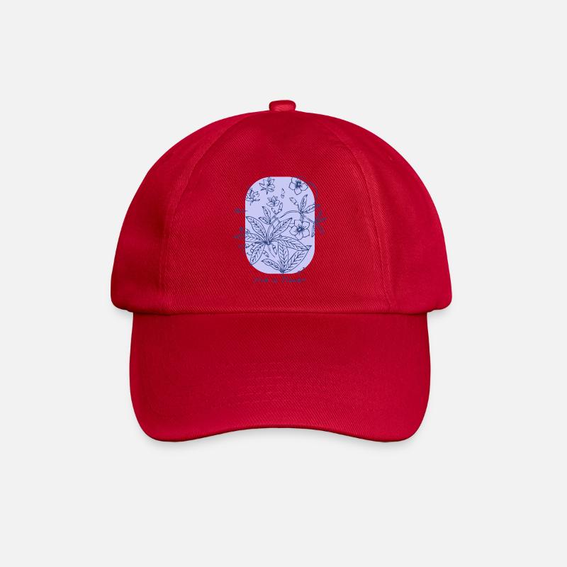 Choisir une fleur - Casquette classique - rouge classique