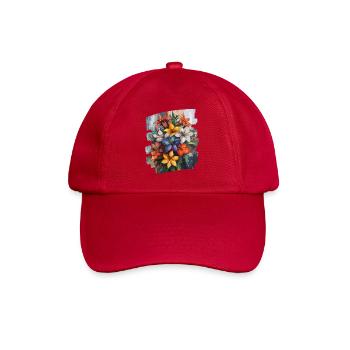 Spring Spring Beginning Flower Flowers - Baseball Cap - classic red - Front
