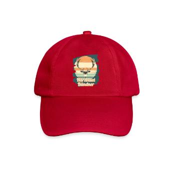 Härzbluetbündner Graubünden Suisse - Casquette classique - rouge classique - Devant