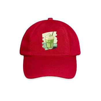 Matcha Latte Lover Green Tea - Baseball Cap - classic red - Front