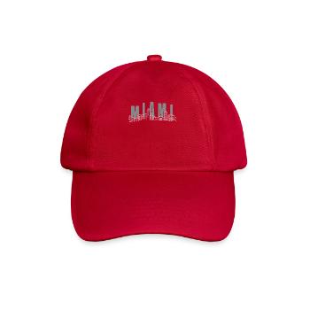 Horizon de Miami - Casquette classique - rouge classique - Devant