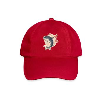 baleine - Casquette classique - rouge classique - Devant