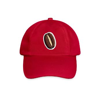 Kaffee - Baseballkappe - klassisch Rot - Vorne