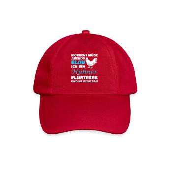 Chickens Chicken Farm Chicken Coop Funny Saying Chicken - Baseball Cap - classic red - Front