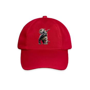 Triceratops Dinosaure Dinos Triceratops Dino - Casquette classique - rouge classique - Devant