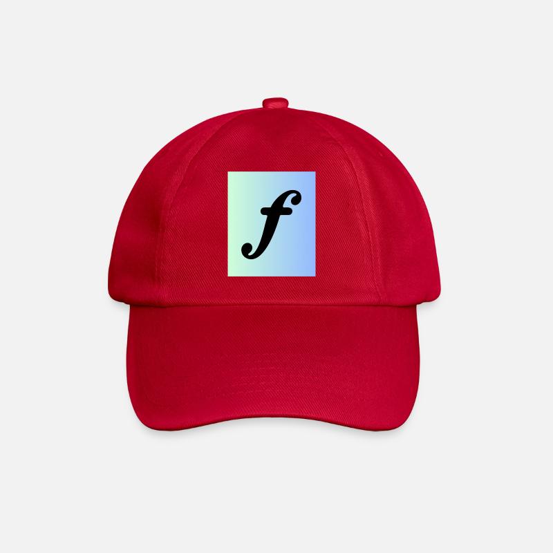Forte - Zeichen auf Hintergrund Musik - Baseballkappe - klassisch Rot