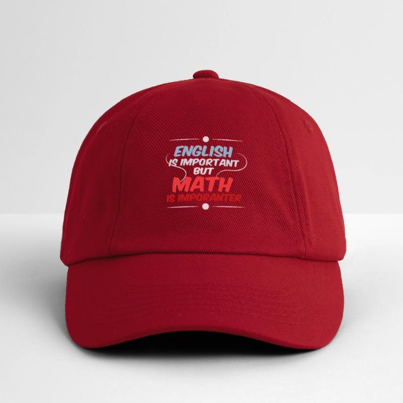 Math Math Math Teacher Mathematician Baseball Cap