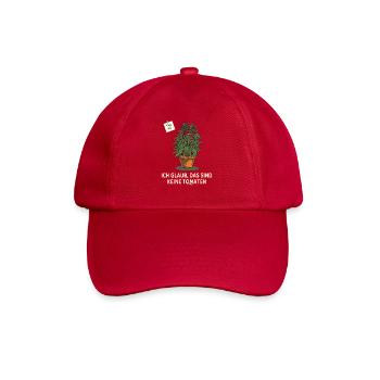 Tag 92 – immer noch keine Tomaten - Baseballkappe - klassisch Rot - Vorne
