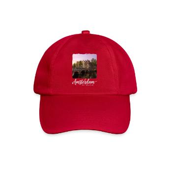 Amsterdam - Casquette classique - rouge classique - Devant