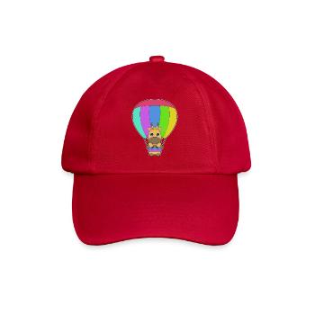 Montgolfière girafe - Casquette classique - rouge classique - Devant