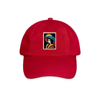 Geisha Neon Umbrella - Baseball Cap - classic red - Front