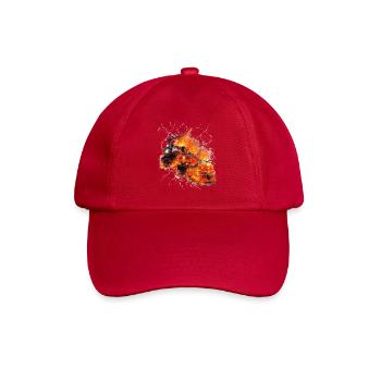 Feuerzüge Inferno Lokomotiven - Baseballkappe - klassisch Rot - Vorne