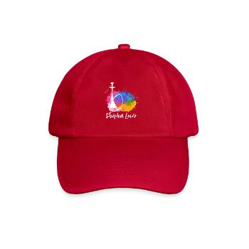 Shisha Love Color Explosion / Hookah Water Pipe - Baseball Cap - classic red - Front
